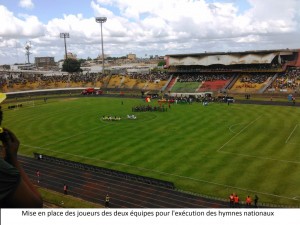 ex&eacute;cution hymne stade omnisports yaound&eacute;